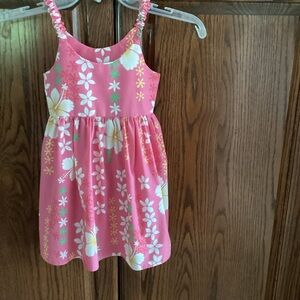 Royal Hawaiian Creations Pink Floral Dress 👩‍🦰